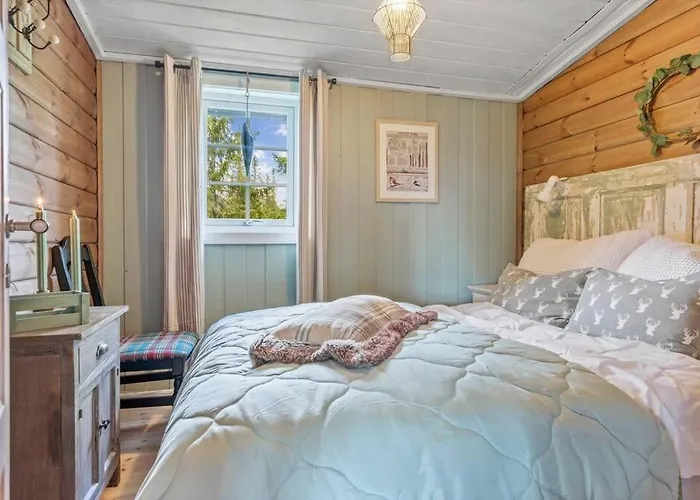 Hébergement de vacances Cozy And Comfortable In The Center Of With A Large Terrace Sjusjøen