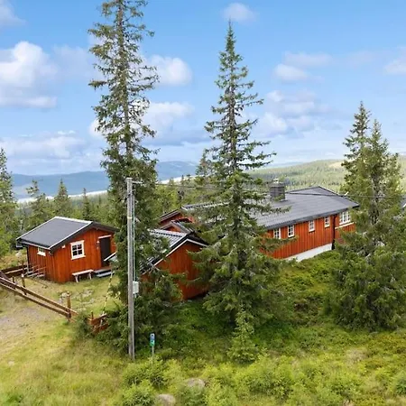 Cozy And Comfortable In The Center Of With A Large Terrace Sjusjøen
